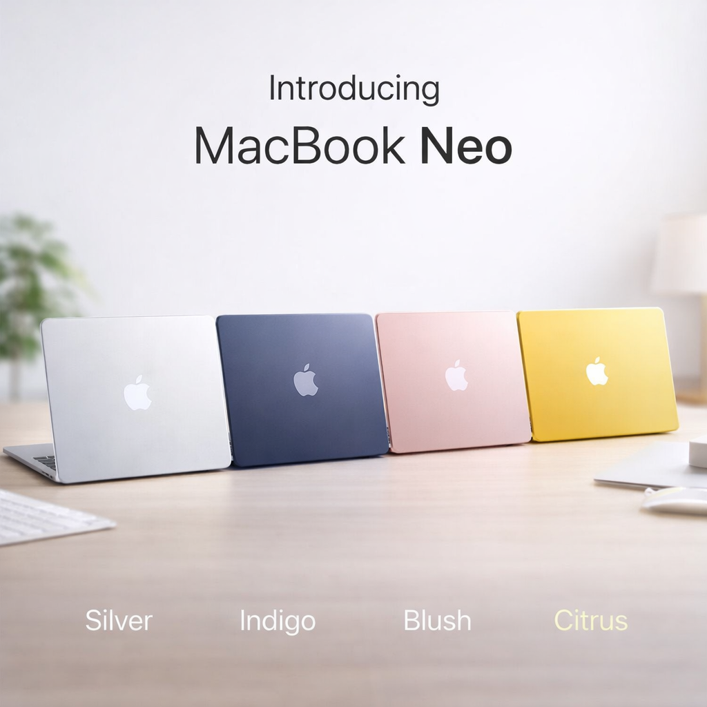 Apple MacBook Neo with A18 Pro chip
